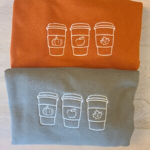 Womens sweatshirt embroidered